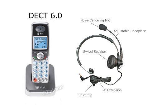 AT&T 5.8 GHz Digital HEADSET ***