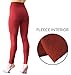 NOTOE Solid Color Seamless Legging with 3 Inch Height Waist Band