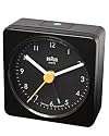 Braun BNC002 BKBK Quarzgesteuerte Batterie-Weckuhr, schwarz