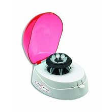 Thomas Mini Centrifuge with Plug and Red, 6000rpm Speed