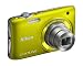 Nikon Coolpix S3100 Digitalkamera (14 Megapixel, 5-fach opt. Zoom, 6,7 cm (2,7 Zoll) Display, HD Video, bildstabilisiert) zitrusgelb