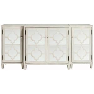 Reflections Mirrored Three piece Cabinet Set