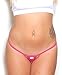 Extreme G-String - Fishnet - Sunset Fuchsia