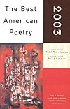 Best American Poetry 2003