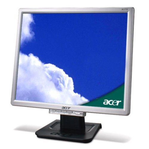 Acer AL1716Fs 17 Zoll TFT LCD-Monitor (Kontrast 800:1, 5ms Reaktionszeit) schwarz/silber