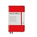 LEUCHTTURM1917 - Notebook Hardcover Pocket A6-187 Numbered Pages for Writing and Journaling (Red, Squared)