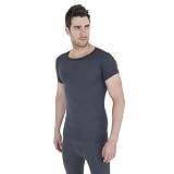 FLOSO® Mens Thermal Underwear Short Sleeve Vest Top (Viscose Premium Range)