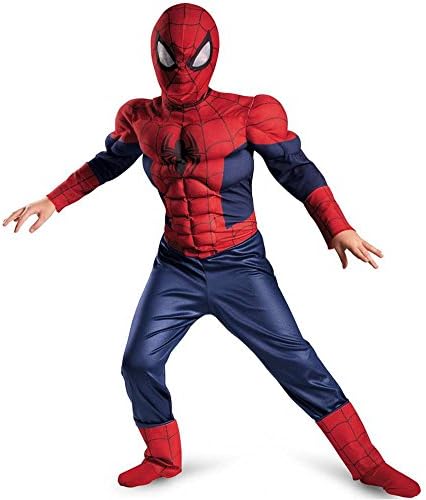Ultimate Spider-Man Classic Muscle Kids Costume - 10-12