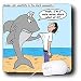 Rich Diesslins Funny General - Editorial Cartoons - Male Nurse Shark - Mouse Pads