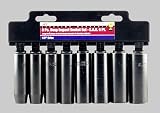 ACE TRADING/GENERAL TECH INTL 25322 ACE 8 PC 1/2 DRIVE SAE DEEP IMPACT SOCKET SET