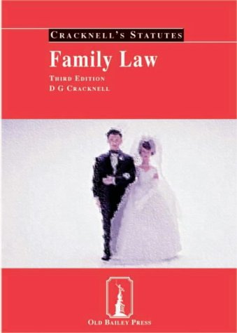 Family Law (Cracknell's Statutes)