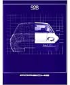 1981 PORSCHE 928 Sales Brochure Literature Book