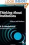 Thinking About Institutions: Mileux and Madness (Therapeutic Communities, 8)