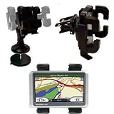 DURAGADGET Car windshield / air vent mount holder for Garmin Nuvi 215w 215w(t) 215wt