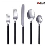 Flatware Set-Black Handle