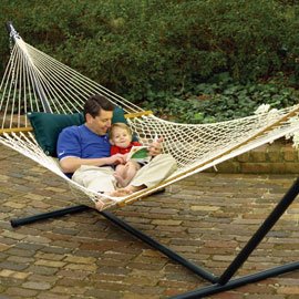Save $20 on this Exclusive Combo! Presidential Polyester Rope Hammock, Stand and Pillow by... by 
