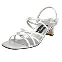 Vaneli Women's Willow Sandal,Silver Nappa,10.5 N