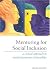 Mentoring for Social Inclusion: A Critical Approach to Nurturing Mentor Relationships
