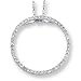 Ladies Circle of Diamonds Necklace
