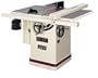JET 708713PK JTAS-10-30 10-Inch Right Tilt 3 Horsepower Cabinet Saw, 30-Inch Xacta II Fence, table and legs and Cast Iron Extension Wings, 230-Volt 1 Phase
