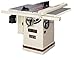 JET 708713PK JTAS-10-30 10-Inch Right Tilt 3 Horsepower Cabinet Saw, 30-Inch Xacta II Fence, table and legs and Cast Iron Extension Wings, 230-Volt 1 Phase
