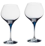 IMAGE OF Orrefors Intermezzo Blue Bouquet Glasses, Set of 2