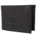 Boston Traveler Mens Genuine Leather Dog Embossed Bifold Wallet