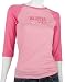 5th & Ocean Oakland Raiders Ladies Heather Jersey 3/4 Sleeve Crew (Small)