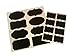 Premium White Liquid Chalk Marker w/ 32 Reusable Chalkboard Labels - Reversible Tip (6mm) & Bonus Creative Idea Ebook