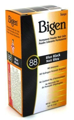 Bigen Powder Hair Color #88 Blue Black (3-Pack) with Free Nail File (Haarfarbe) Preisvergleich