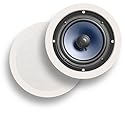 Polk Audio RC60i In-Ceiling / In-Wall Speakers (Pair, White)