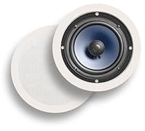 Polk Audio RC60i In-Ceiling / In-Wall Speakers (Pair, White)