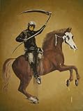 Banksy Box Canvas A3 Happy Reaper no frame Graffiti