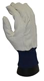 PIP WA8124A-AMZ Brahma Men's Large Glove Cotton Canvas, White, 1 Dozen