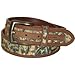 John Deere Men's Camouflage/Leather Belt