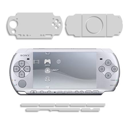 Skinomi TechSkin - Skin Protector Shield Full Body for Sony PSP 3000 + Lifetime Warranty