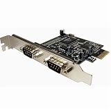 Cables Unlimited 2 -Port Serial DB9 PCI Express Card (IOC2700)