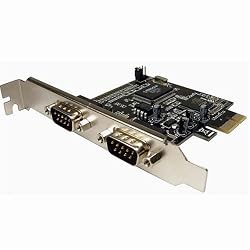 Cables Unlimited 2 -Port Serial DB9 PCI Express Card (IOC2700)