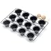 Norpro Nonstick 12 Mini Linking Popover Pan