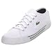 LACOSTE Auvergne ET SPM Canvas Men's Casual Trainer Shoe, White/Green/Black