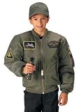 Kids Top Gun MA-1 Flight Jackets Sage