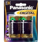 High-Capacity D Cell Alkaline Batteries for Digital Electronics