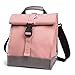 Original Lunch Box Organizer Thermal Insulated Lunch Bag Fashionable & Spacious Work Lunch Tote Bag Large Drinks Holder for Women & Men Kids School Cooler Bag for Boy & Girl By Sunny Bird (Pink)