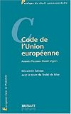 Code de l union europeenne avec le texte