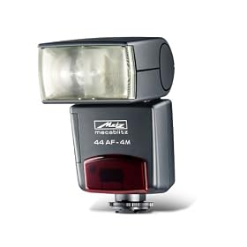 Metz Mecablitz 44 AF-4M - Hot-shoe clip-on flash - 44 (m)