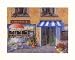 Same Time, Same Place Art Poster Print by Nick Bubany, 20x16