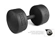 York Barbell 75lb Legacy Solid Professional Round Dumbbell /Pair