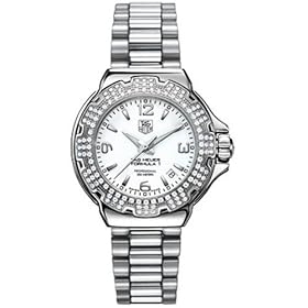 TAG Heuer WoMens Diamond White Dial Formula One Watch #WAC1215.BA0852 by TAG Heuer