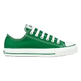 Converse Chuck Taylor All Star Lo Top Kelly Green Canvas Shoes with Extra Pair of Green Laces