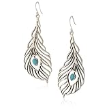 Lucky Brand Openwork Ears Silver-Tone Peacock 